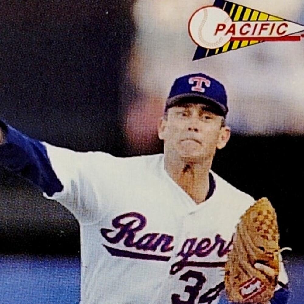 1993 Pacific Texas Express Nolan Ryan 248 Texas Rangers Pitcher Baseball Card NM